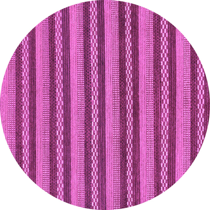 Round Oriental Purple Modern Rug, abs290pur