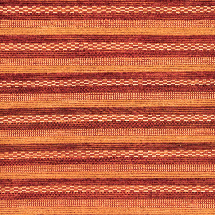 Square Machine Washable Oriental Orange Modern Area Rugs, wshabs290org