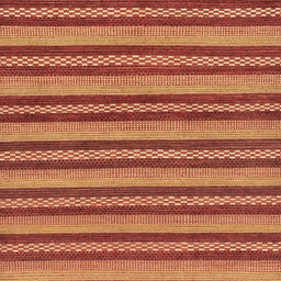 Square Abstract Indian Saffron Orange Oriental Rug, abs290