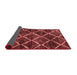 Abstract Red Modern Area Rugs