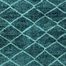 Square Abstract Light Blue Modern Rug, abs2910lblu