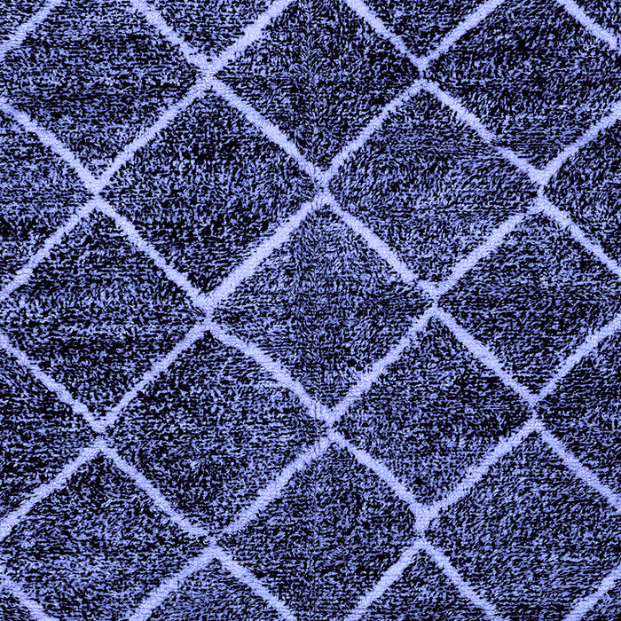 Abstract Blue Modern Rug, abs2910blu