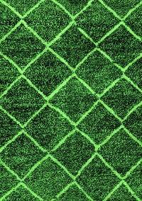 Abstract Green Modern Rug, abs2910grn