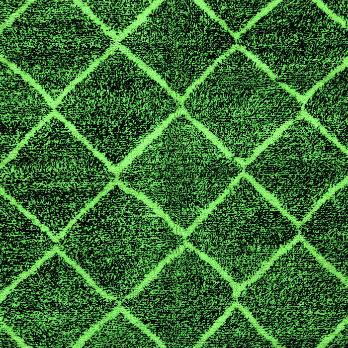 Abstract Green Modern Rug, abs2910grn