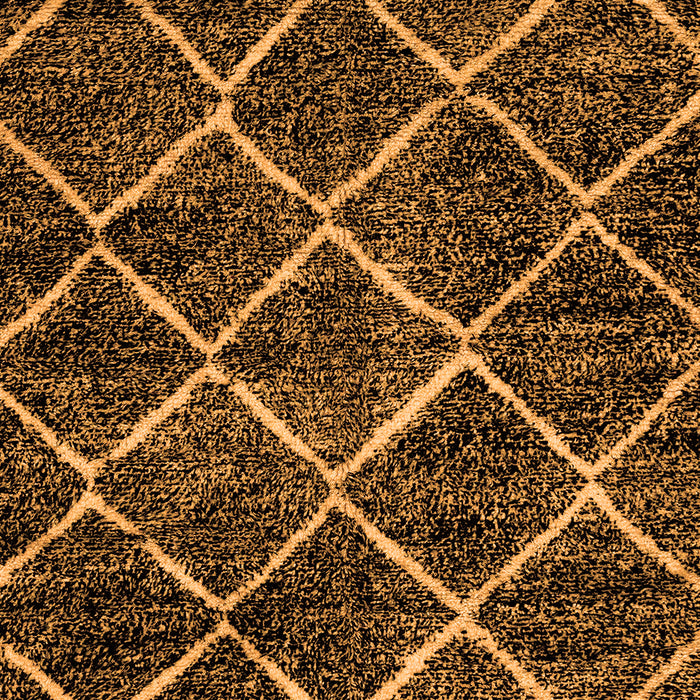 Machine Washable Abstract Orange Modern Area Rugs, wshabs2910org