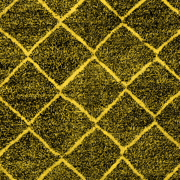 Abstract Yellow Modern Rug, abs2910yw