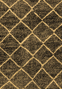 Abstract Brown Modern Rug, abs2910brn