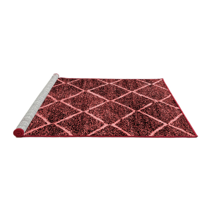 Modern Red Washable Rugs