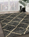 Machine Washable Abstract Brown Rug in a Family Room, wshabs2910