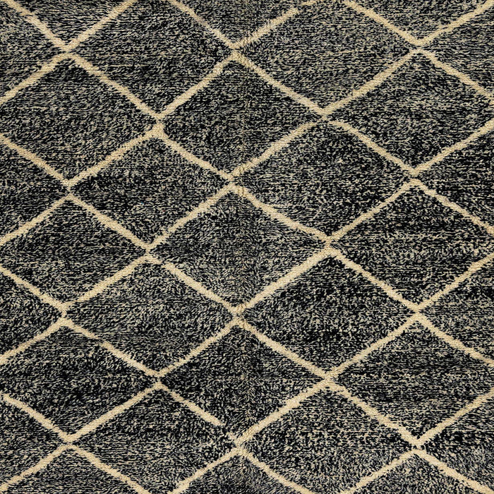 Square Machine Washable Abstract Brown Rug, wshabs2910