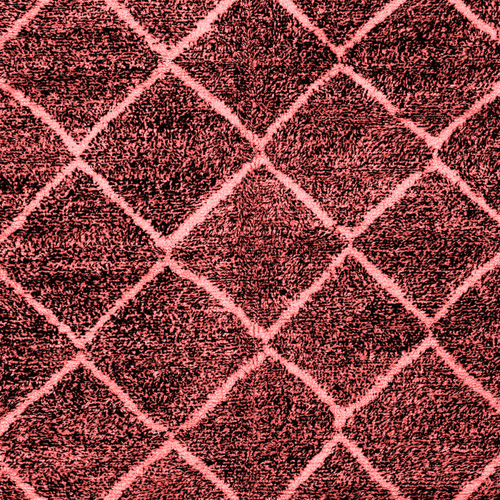 Abstract Red Modern Area Rugs