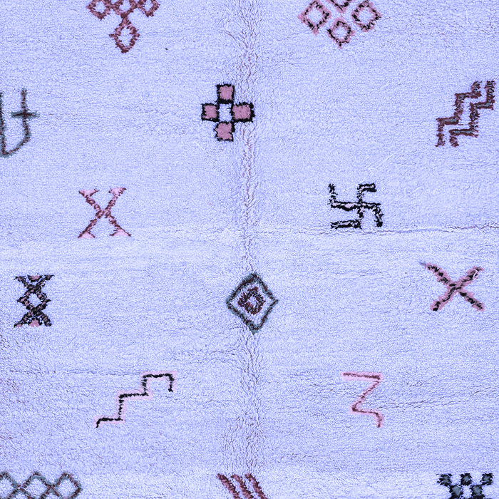 Solid Blue Modern Rug, abs2911blu