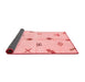 Solid Red Modern Area Rugs