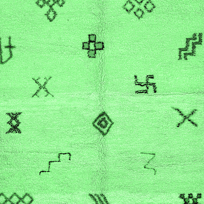 Solid Emerald Green Modern Rug, abs2911emgrn