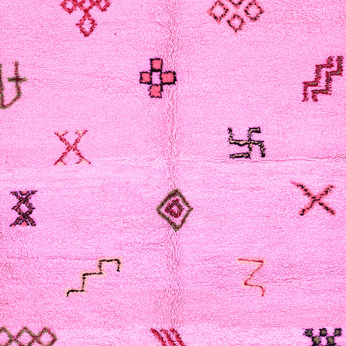 Solid Pink Modern Rug, abs2911pnk