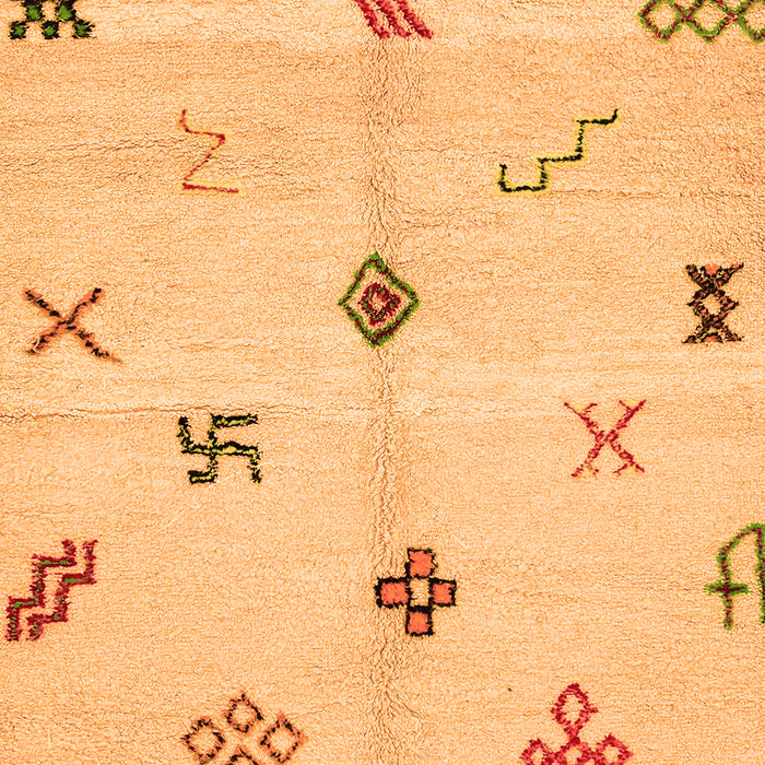 Solid Orange Modern Rug, abs2911org