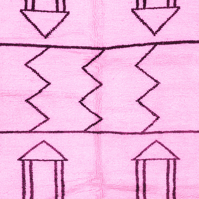 Solid Pink Modern Rug, abs2912pnk