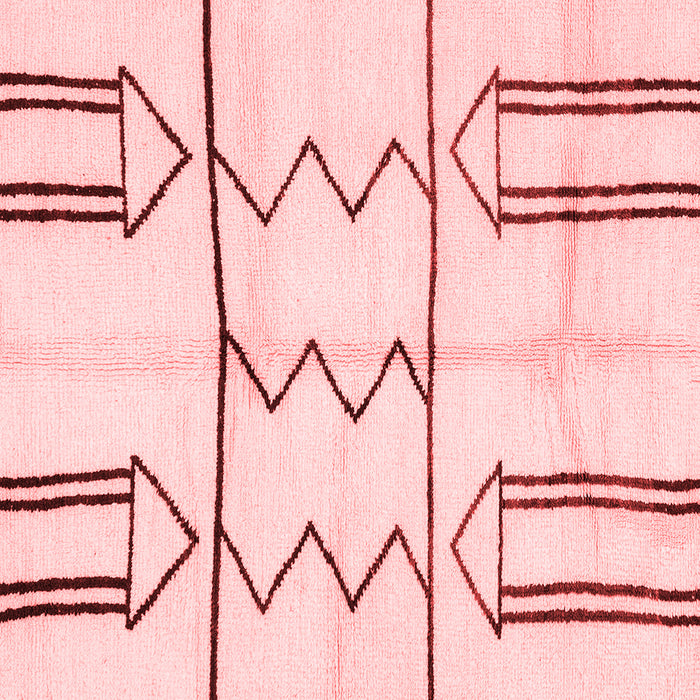 Machine Washable Solid Red Modern Rug, wshabs2912red