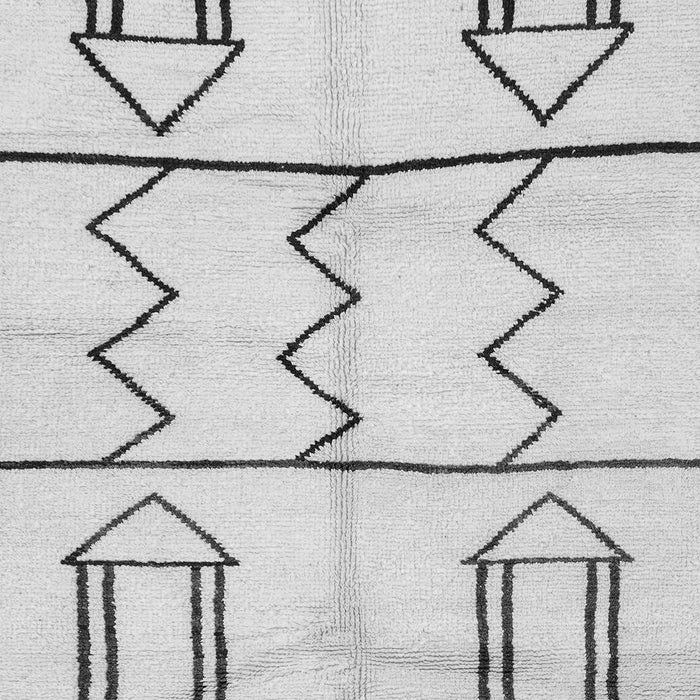 Solid Gray Modern Rug, abs2912gry