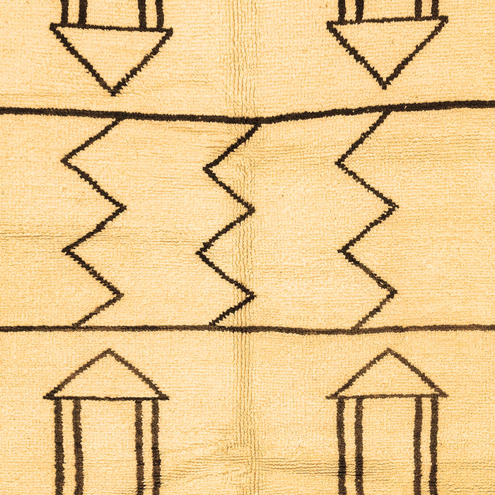 Solid Brown Modern Rug, abs2912brn