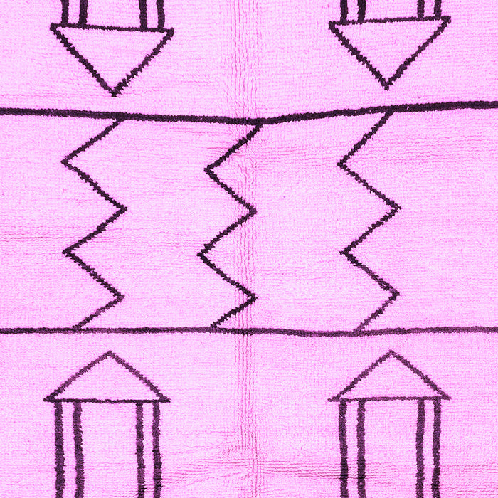 Solid Purple Modern Rug, abs2912pur