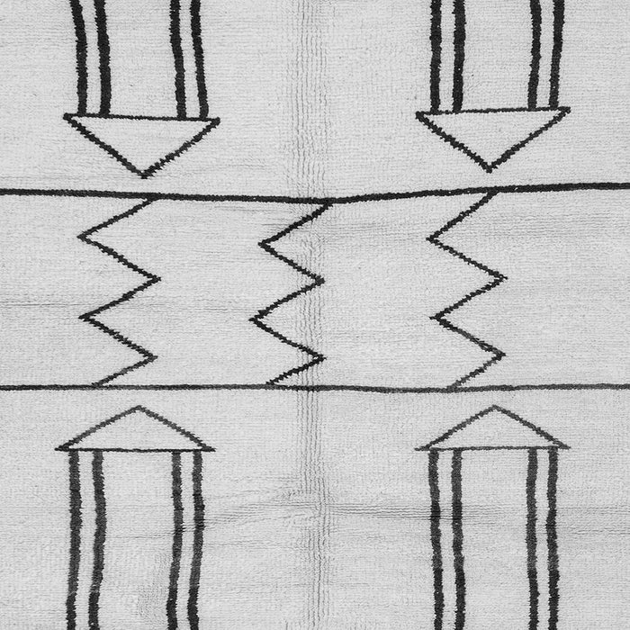 Square Solid Gray Modern Rug, abs2912gry