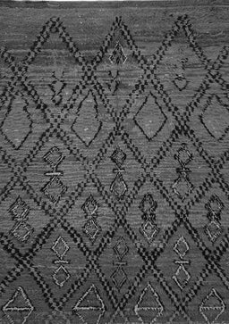 Abstract Gray Modern Rug, abs2913gry