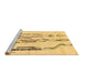 Sideview of Machine Washable Solid Brown Modern Rug, wshabs2914brn