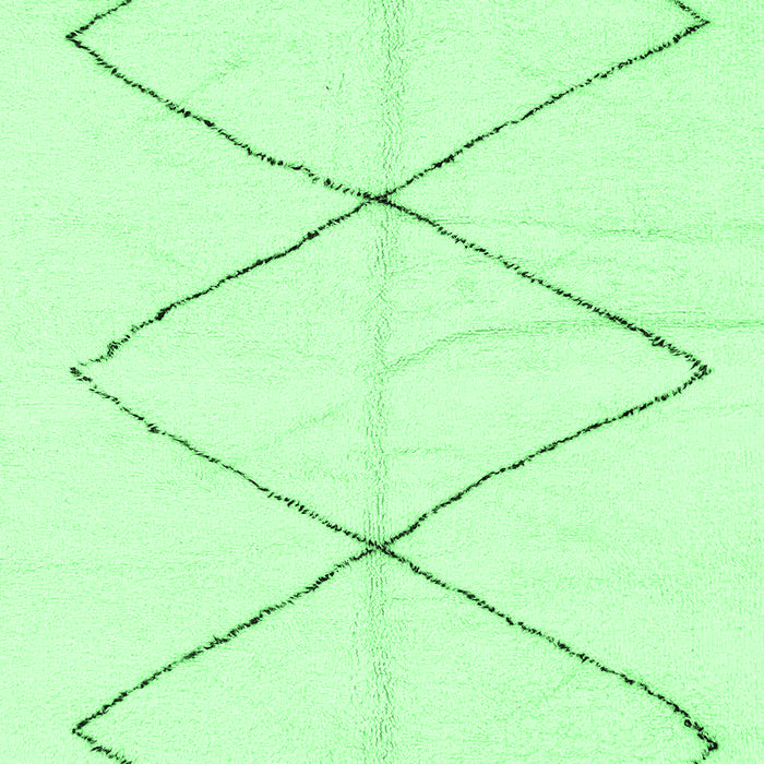 Solid Emerald Green Modern Rug, abs2915emgrn