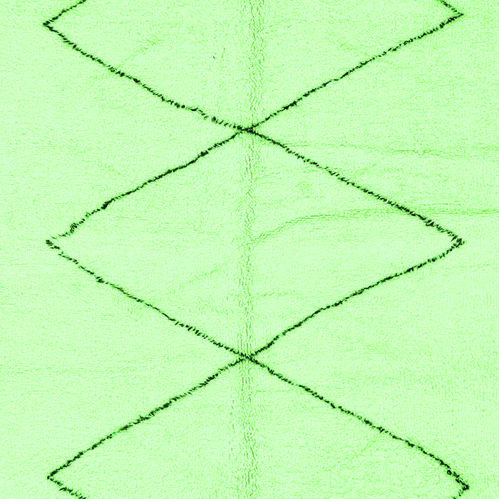 Solid Green Modern Rug, abs2915grn