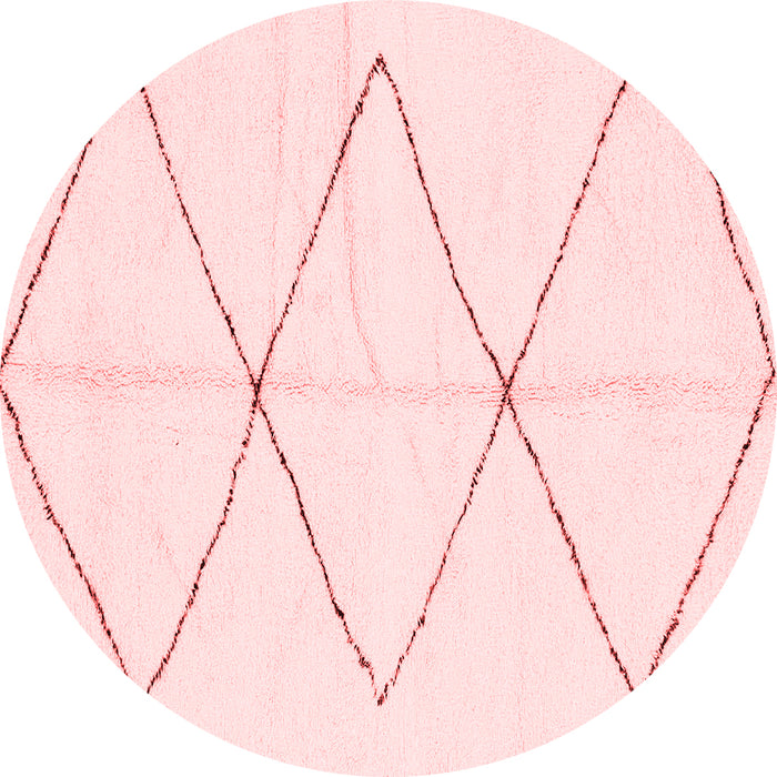 Machine Washable Solid Red Modern Rug, wshabs2915red