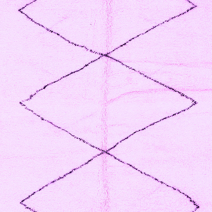 Machine Washable Solid Purple Modern Area Rugs, wshabs2915pur