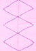 Solid Pink Modern Rug, abs2915pnk