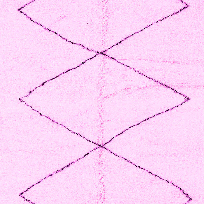 Solid Pink Modern Rug, abs2915pnk