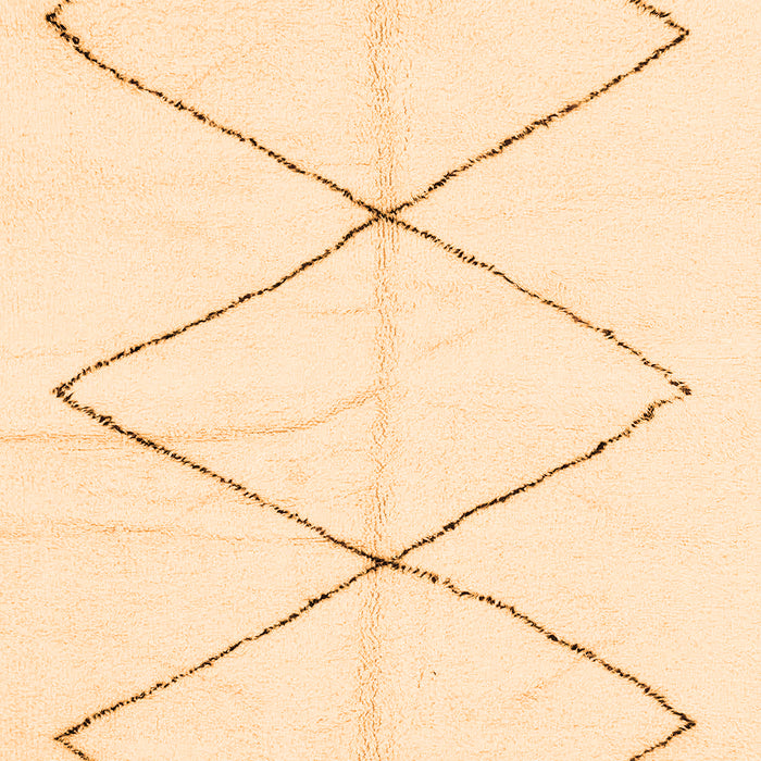 Solid Orange Modern Rug, abs2915org