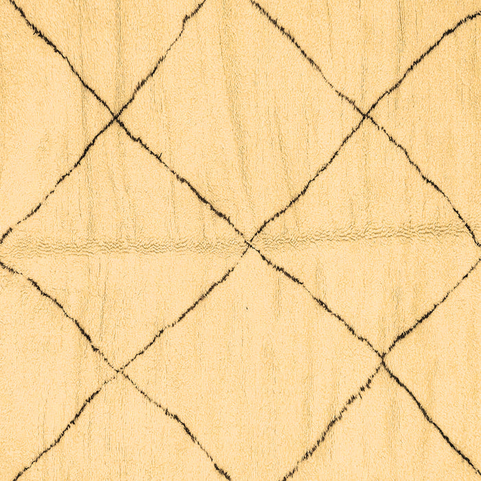 Square Machine Washable Solid Brown Modern Rug, wshabs2916brn