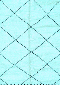 Solid Light Blue Modern Rug, abs2917lblu