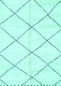 Solid Turquoise Modern Rug, abs2917turq