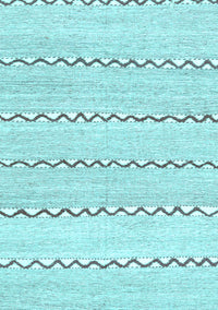 Solid Light Blue Modern Rug, abs2918lblu