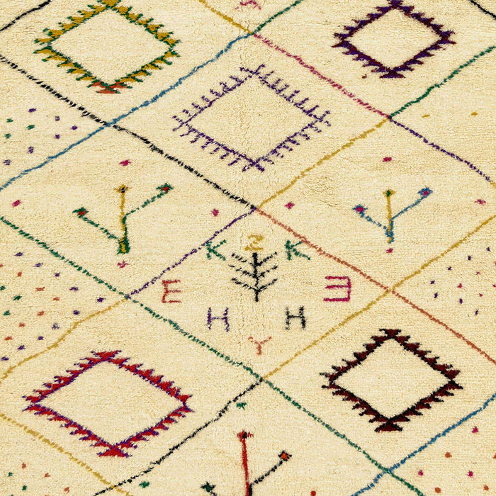 Machine Washable Abstract Sun Yellow Rug, wshabs2919