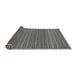 Sideview of Oriental Gray Modern Rug, abs291gry