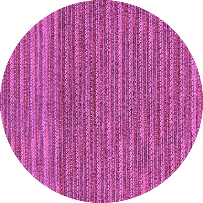 Round Machine Washable Oriental Purple Modern Area Rugs, wshabs291pur