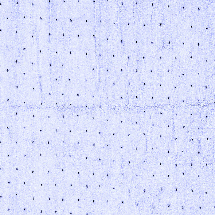 Square Machine Washable Solid Blue Modern Rug, wshabs2920blu