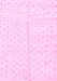 Machine Washable Solid Pink Modern Rug, wshabs2920pnk