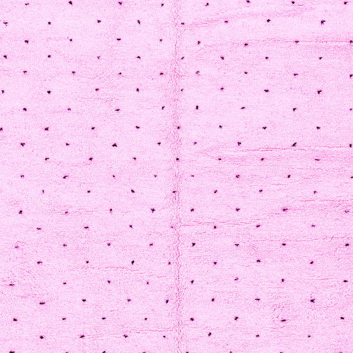 Machine Washable Solid Pink Modern Rug, wshabs2920pnk