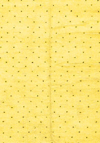 Solid Yellow Modern Rug, abs2920yw