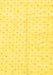 Solid Yellow Modern Rug, abs2920yw