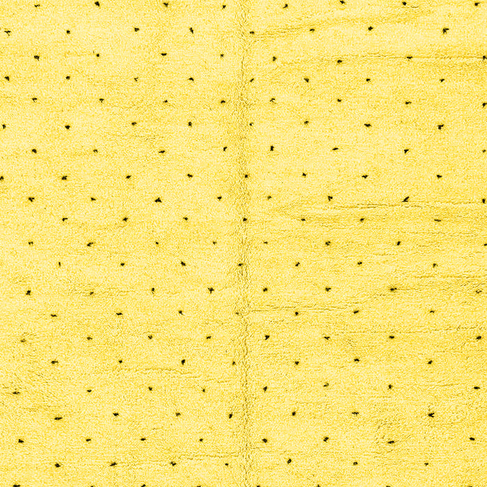 Solid Yellow Modern Rug, abs2920yw