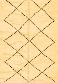 Solid Brown Modern Rug, abs2921brn