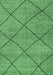 Solid Emerald Green Modern Rug, abs2922emgrn